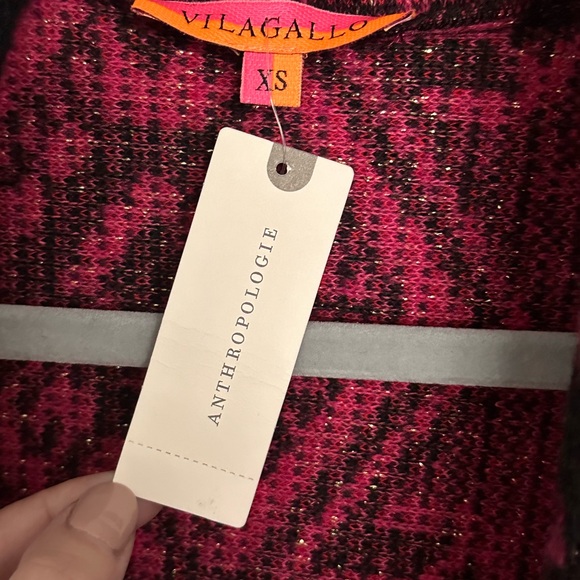 Vilagallo Duster Wrap Cardigan Sweater - Picture 6 of 7